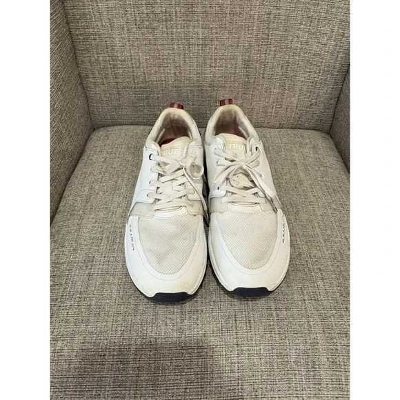 Men's True Linkswear OG Cush Gold Shoe White Size 13 - Picture 2 of 9